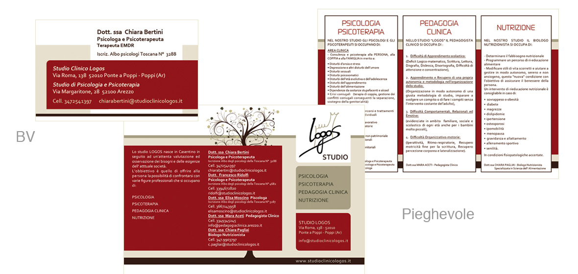 studio clinico logos - coordinato