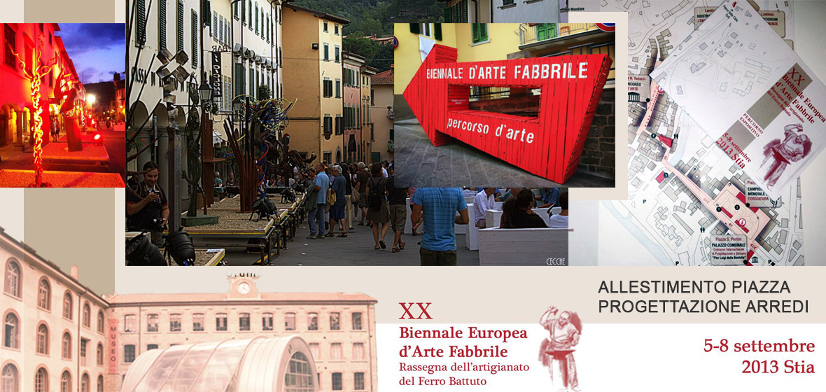 ferro battuto stia - percorso espositivo