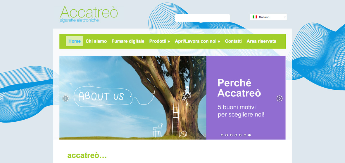 accatreo - sito web